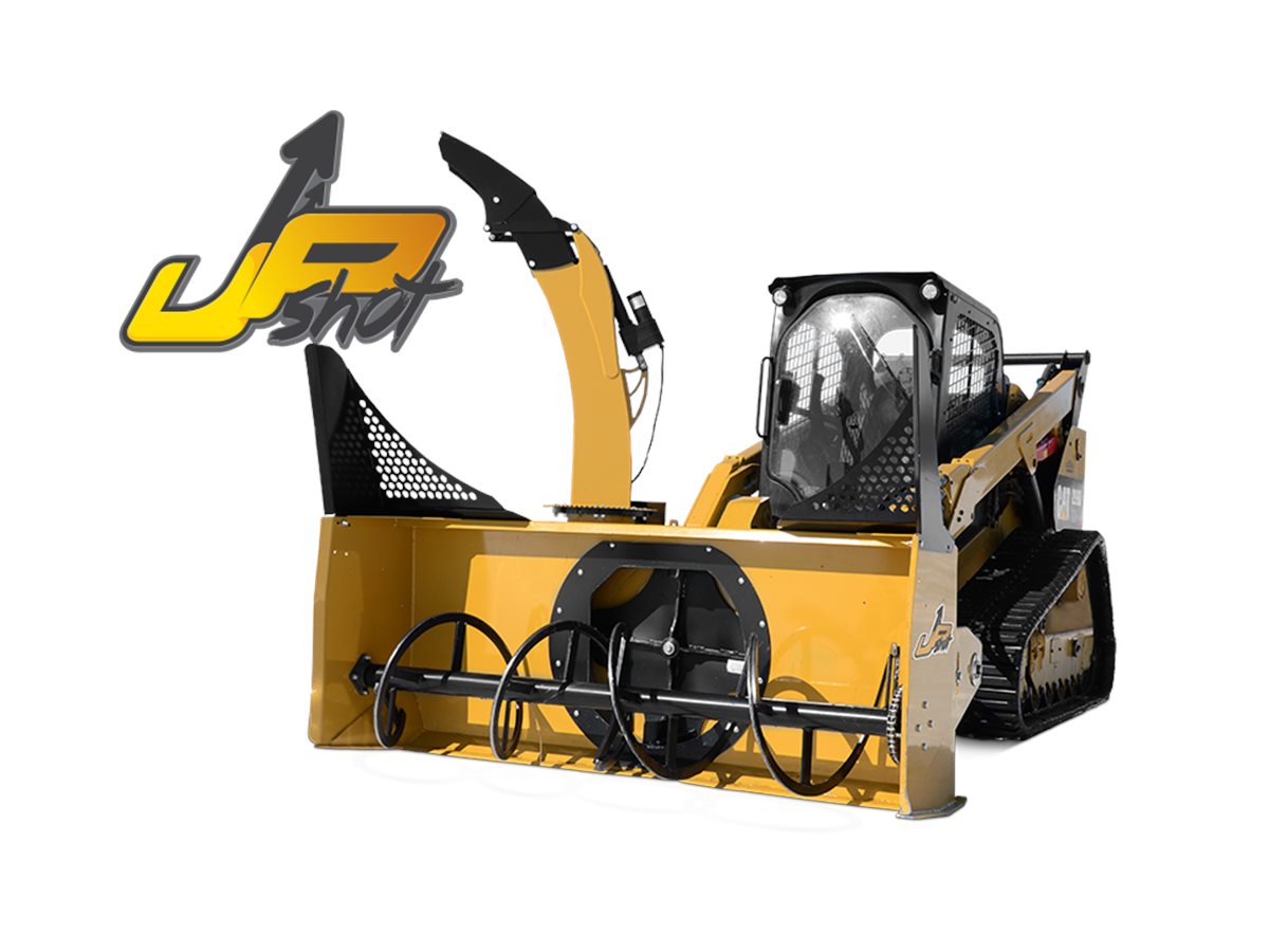 WIFO hydraulic skid steer snow blower